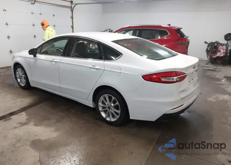2019 Ford Fusion Hybrid Se из США, поврежденный, VIN 3FA6P0LU1KR255494
